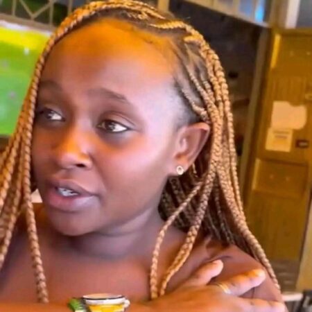 woman whose video was trending for not wearing pants