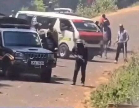 Namu sacco vehicle seen ferrying goons to attack church