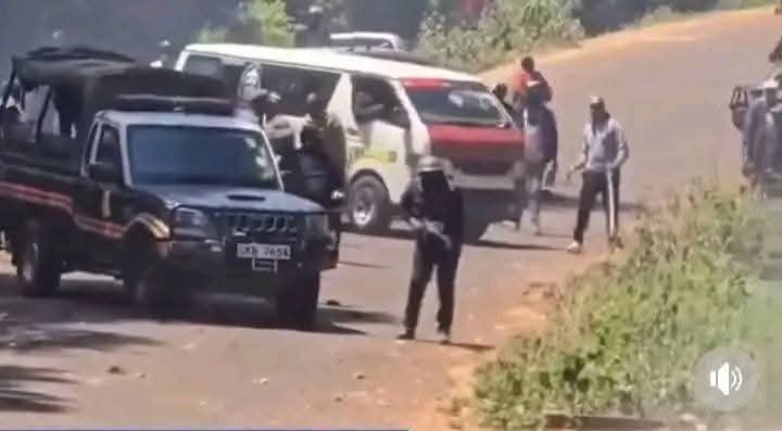 Namu sacco vehicle seen ferrying goons to attack church
