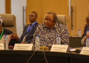 Fourth President of the Republic of Kenya H.E Uhuru Muigai Kenyatta