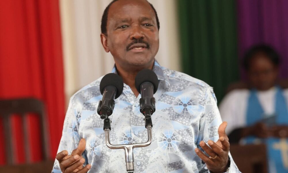 Kalonzo musyoka addressing