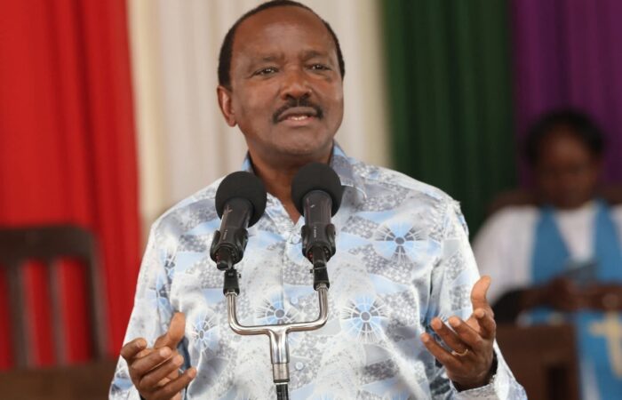 Kalonzo musyoka addressing