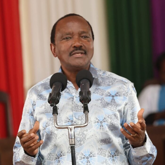 Kalonzo musyoka addressing